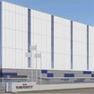 新生産棟の完成予想図