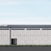 本店（左）・GR Garage富山新庄・U-CAR STATION富山（右）　統合後の外観イメージパース