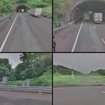高速道路に歩行者や落下物の出現などレアシーンを合成