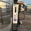 八重泉酒造に設置されたEV充電器