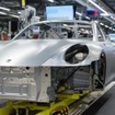ポルシェのドイツ・ツッフェンハウゼン本社工場