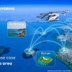 シラチャエリアの航路イメージ