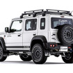 ジャオス『ジムニーノマド』（1型）対応「JAOSリヤスポーツカウル」マットブラック塗装モデル装着例
