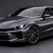 日産 スカイライン 次期型の予想CG