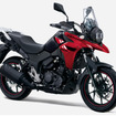 スズキ Vストローム250（ダイヤモンドレッドメタリック/パールネブラーブラック）