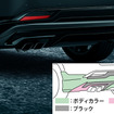 リヤスタイリングキット（リヤスカート＋マフラーカッター）