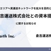 Univearthが倉吉運送と資本提携