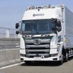 ロボトラックが関東～中部の約260km区間で自動運転走行実証