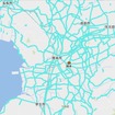 『走行実績マップ』専用ウェブサイト