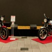 『バリバリ伝説』仕様とCM使用車、2台のCB750Fを展示