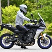ヤマハ トレーサー9 GT+ Y-AMTのライディングポジション