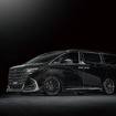 TOYOTA ALPHARD × RAYS VERSUS VOUGE SE（セミグロスブラック）