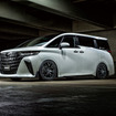 TOYOTA ALPHARD × TOYOTA VELLFIRE × RAYS VERSUS VOUGE VV27S（ジェットブラック）