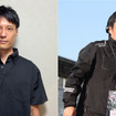 山田遼選手（左）と高崎保浩チーム代表（右）