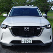 CX-80 XD Lパッケージのフェイス。全幅1890mmというワイドボディだ