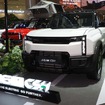 CHERYが披露した「J6T CSH」は、タフなボクシースタイルを特徴とするJ6Tに、レンジエクステンダーE方式のChery Super Hybrid（CSH）を組み合わせた新モデル