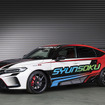 エンジョイホンダに展示される『シビックタイプR』の瞬足ラッピングカー