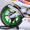 AUTOart 1/12スケール ホンダ・NSR500 WGP500 #56 「バリバリ伝説」（レーシングスタンド・「巨摩 郡」ヘルメット付属）