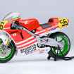 AUTOart 1/12スケール ホンダ・NSR500 WGP500 #56 「バリバリ伝説」（レーシングスタンド・「巨摩 郡」ヘルメット付属）