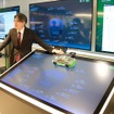 ランボルギーニ社のデモの様子