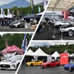 イベント広場はGRとSUBARUによる車両展示をはじめ、「チューニング＆カスタムパーツマーケット」、飲食ブースを展開