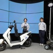 Honda Mobile Power Pack e:を活用した交換式バッテリー共用化の実証事業。実証現場で使用されるモバイルパワーパック・電動建機