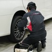 サービス技能コンテスト全国大会の実技審査の様子