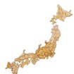 「47都道府県ヒノキマグネット」