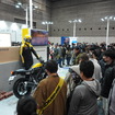 写真は大阪モーターサイクルショー2026のヤマハブース