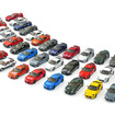 歴代86のカラーバリエーションを再現した全42種のモデルカー