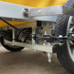 ヤマハモーターエンジニアリングと五十畑工業が共同開発した「避難車兼用電動アシストお散歩カー“てくてくスワニー”」