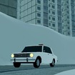雪に覆われた戦後の街を走るドライビング＆タクシーゲーム『どこにもない道（Nowhere Road）』配信！