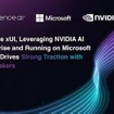 NVIDIAで最適化され、Microsoftの安全な Azure クラウド上で動作するハイブリッド・エージェント型AIプラットフォーム Cerence xUI（イメージ）