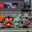各社局のマスコットキャラクターが登場