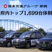 日本交通グループ関西が梅田交通グループからタクシー68台の営業権を譲受。大阪府内トップの1699台に