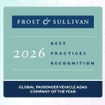 Mobileye（モービルアイ）がFrost &Sullivanが選定する「2026年 グローバル乗用車ADAS カンパニー・オブ・ザ・イヤー」に選出