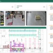 既設カメラの映像から倉庫内の混雑や滞留を検知する「Intelligent Video Analytics（IVA）」などの機能