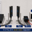 AMR・AGVの狭小スペースに応える高出力ワイヤレス充電
