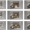 270種類から選べるシミュレーター画面