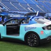 日産リーフがベース、横浜スタジアムのNEWリリーフカー