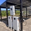32kWhの蓄電池、パワーコンディショナ、EV充電設備