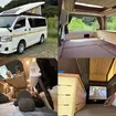 キャンピングカー「SAny.VAN ポップアップルーム」