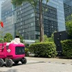 豊洲エリアで配送を行う自動配送ロボット（イメージ）