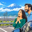 訪日外国人のレンタカー利用（イメージ）