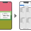 ホイールナットの締結記録