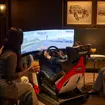 BAR 4563の個室内シュミレーター