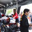 「MotoGP第16戦日本グランプリ」でブースを構えたハーレーダビッドソン