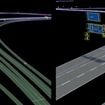 高精度3次元地図データのシミュレーションへの活用事例(左: OpenDRIVE、右: RoadRunner)