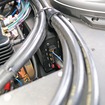 P-100Rはフロント2ウェイ＋センタースピーカーをドライブするため、合計5台を用いている。
