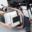 医療的ケア児/者向けのティルト・リクライニング付きモジュラー型車いす「Haluto」